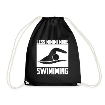 Triathlon Nageur Natation - Sac de sport léger - noir - Devant