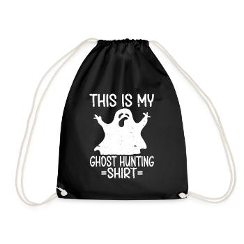 C’est ma chemise de chasse aux fantômes Chasseur paranormal - Sac de sport léger - noir - Devant