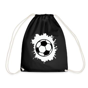 Soccer blobs - Drawstring Bag - black - Front