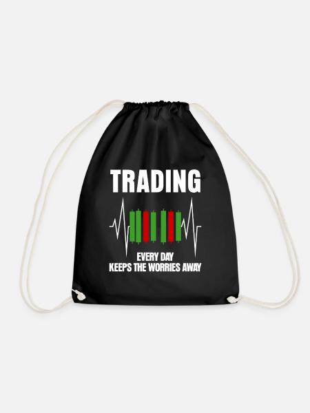 Capitalism Stocks Trader - Turnbeutel - Schwarz