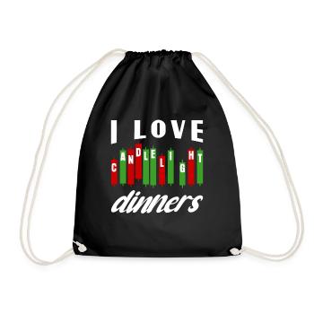 Stock exchange Capitalism Trader Stocks - Drawstring Bag - black - Front