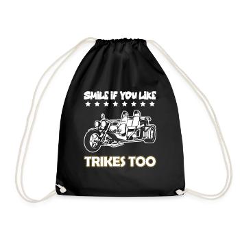 Triker Joke Trike Driver Trikes - Turnbeutel - Schwarz - Vorne
