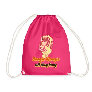 Boogie Woogie Dancing Swing - Turnbeutel - Fuchsia - Vorne