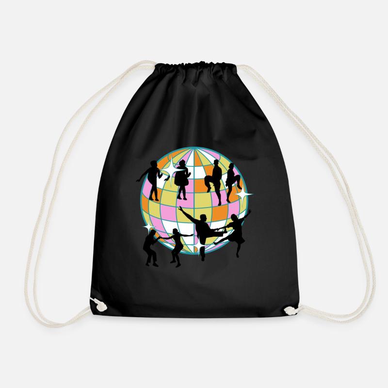 Boogie Woogie Dancer Swing Dancing - Turnbeutel - Schwarz