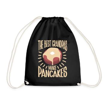 Les meilleurs grands-pères font des crêpes Crêperie - Sac de sport léger - noir - Devant