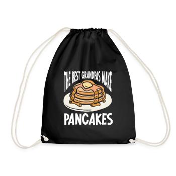 Les meilleurs grands-pères font des crêpes Crêperie - Sac de sport léger - noir - Devant