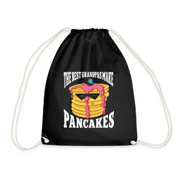 Les meilleurs grands-pères font des crêpes Crêperie - Sac de sport léger - noir - Devant