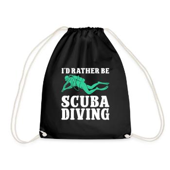 Plongée sous-marine - Sac de sport léger - noir - Devant