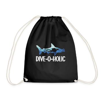 Plongée sous-marine - Sac de sport léger - noir - Devant