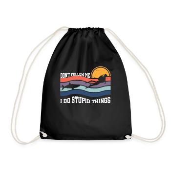 Plongée sous-marine - Sac de sport léger - noir - Devant