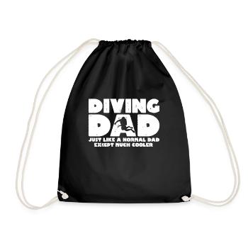 Body By Bacon - Drawstring Bag - black - Front