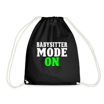 Baby-sitter Babysitting - Sac de sport léger - noir - Devant