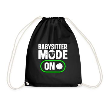 Baby-sitter Babysitting - Sac de sport léger - noir - Devant