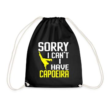Capoeira Brazil Martial Arts Capoeira - Drawstring Bag - black - Front