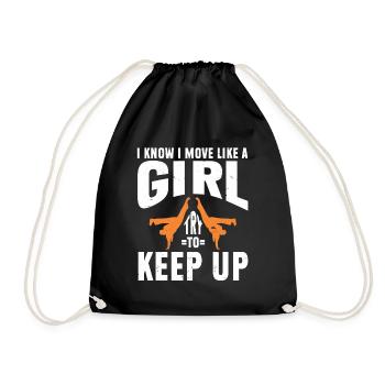 Capoeira Brazil Martial Arts Capoeira - Drawstring Bag - black - Front