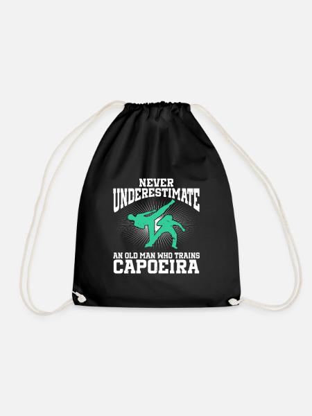 Capoeira Brazil Martial Arts Capoeira - Turnbeutel - Schwarz