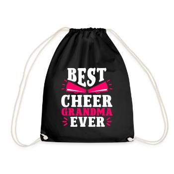 Cheerleading Cheerleader Base Flyer - Turnbeutel - Schwarz - Vorne