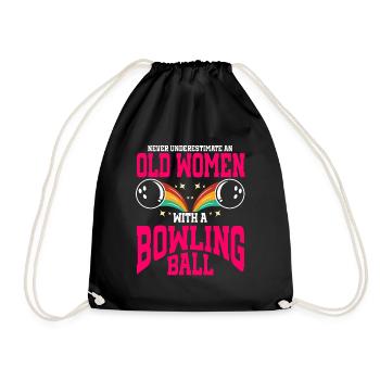 Boule de bowling Bowler - Sac de sport léger - noir - Devant