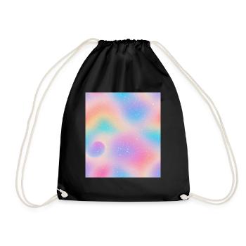 Eye in abstraction - Drawstring Bag - black - Front