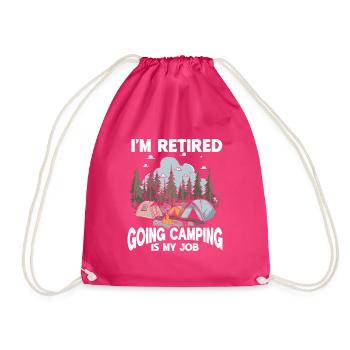Camping Feu de camp Camper - Sac de sport léger - fuchsia - Devant