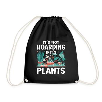 Gardening Horticulture Gardener - Turnbeutel - Schwarz - Vorne