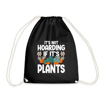 Gardening Horticulture Gardener - Turnbeutel - Schwarz - Vorne