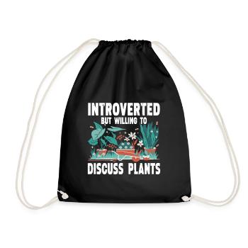 Jardinage Horticulture Jardinier - Sac de sport léger - noir - Devant