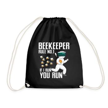 Apiculteur Apiculteur - Sac de sport léger - noir - Devant