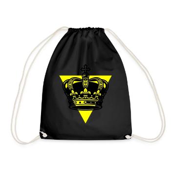 Couronne - Sac de sport léger - noir - Devant