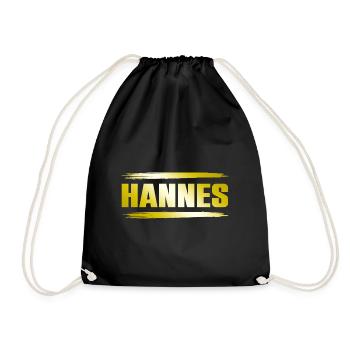 Jennifer - Drawstring Bag - black - Front
