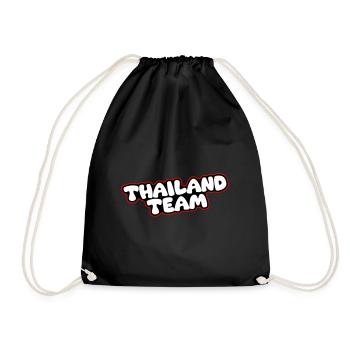 Thailand Team - Drawstring Bag - black - Front