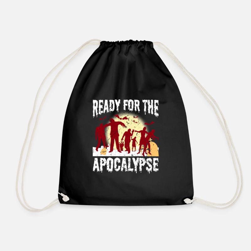 Zombie Apokalypse - Turnbeutel - Schwarz