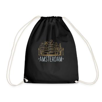 Amsterdam - Sac de sport léger - noir - Devant