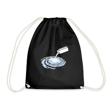 La Voie Lactée Galaxy Funny Pun Outerspace Universe - Sac de sport léger - noir - Devant