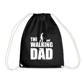 Cadeau pour animal de compagnie chien amoureux de chien - Sac de sport léger - noir - Devant