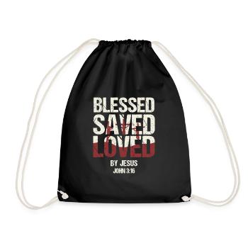 Foi chrétienne pasteur prédicateur dieu jésus - Sac de sport léger - noir - Devant