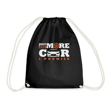 Cadeaux PS Auto Auto Tuning Tuner Sports Car Engine - Sac de sport léger - noir - Devant