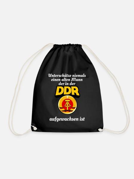DDR - Turnbeutel - Schwarz