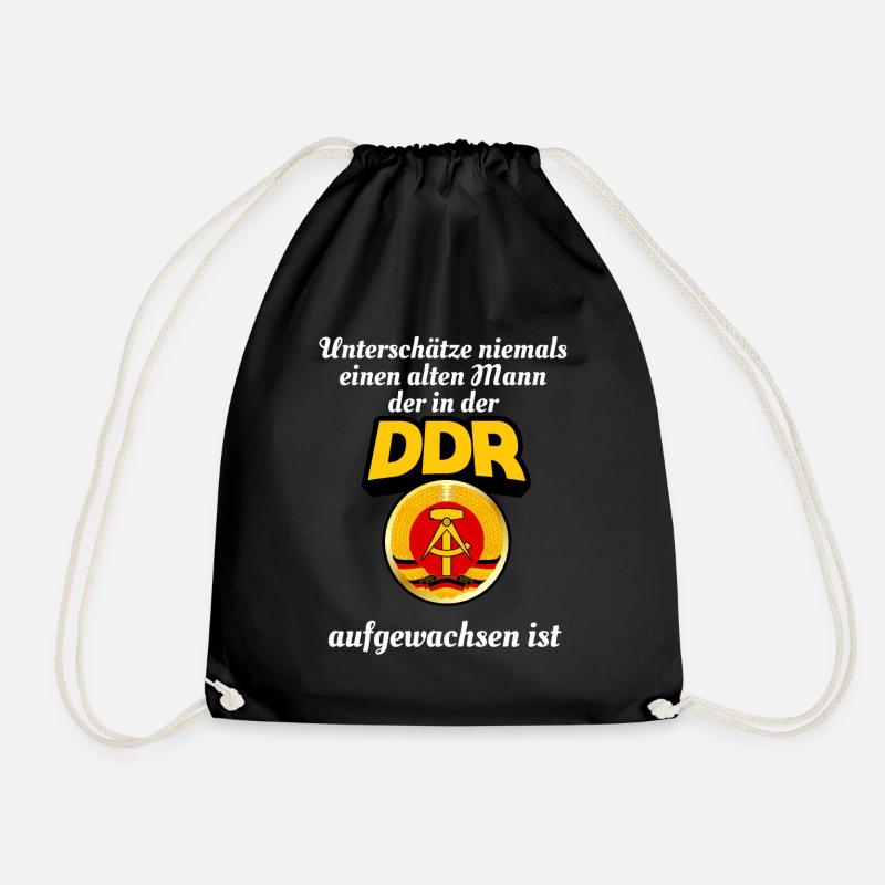 DDR - Turnbeutel - Schwarz
