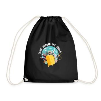 Voyageurs Voyageurs Aventure Vacances Voyager - Sac de sport léger - noir - Devant