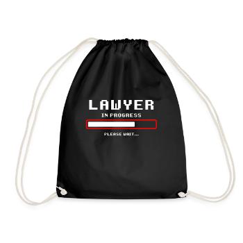 Avocat en cours Law Law Lawyer Gift - Sac de sport léger - noir - Devant