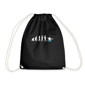 Evolution cadeau de jeu de sports aquatiques Cool Water Polo - Sac de sport léger - noir - Devant