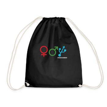 Programmation des codes de déchiffrement Technicien en informatique - Sac de sport léger - noir - Devant