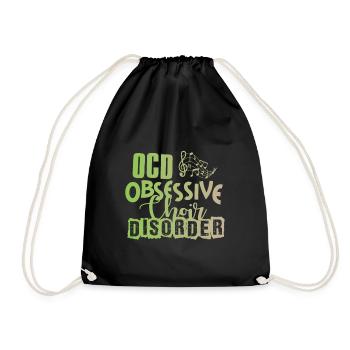 Obsessive Choir Disorder Chorus Choral Music Cadeau - Sac de sport léger - noir - Devant