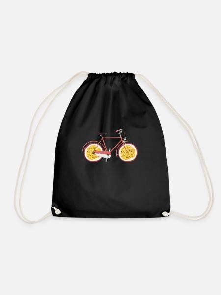Fahrrad Passion Obsträder Bike Bike Biker - Turnbeutel - Schwarz
