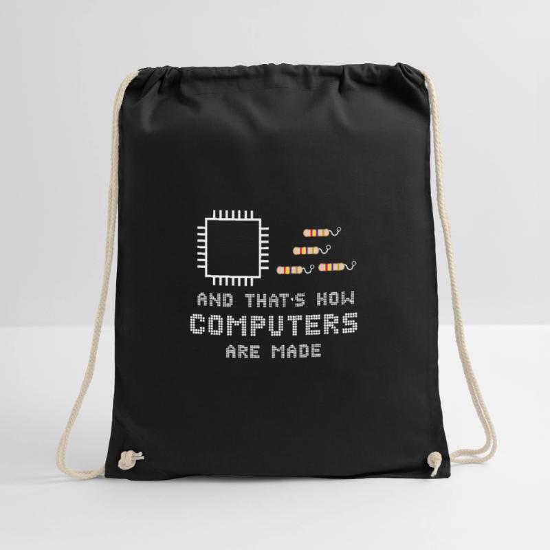 Computer Hardware PC Nerd Carte mère Sac de sport léger