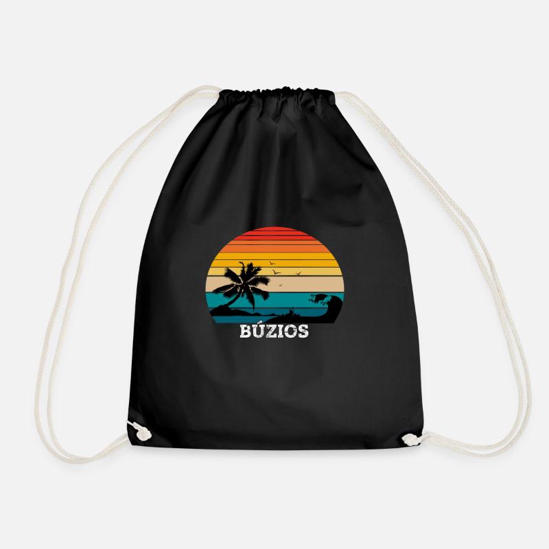 Plage de Buzios Rio de Janeiro - Sac de sport léger - noir
