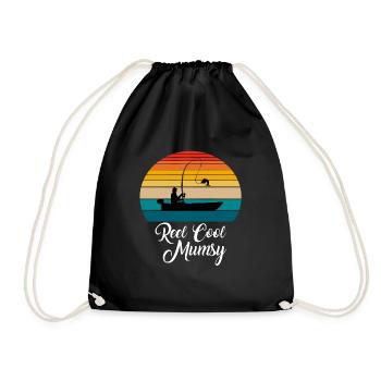 Reel Cool Mumsy Cadeaux de pêche - Sac de sport léger - noir - Devant