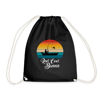 Cadeaux de pêche Reel Cool Bannie - Sac de sport léger - noir - Devant