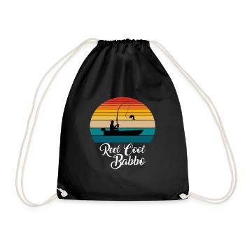 Reel Cool Babbo Cadeaux de pêche - Sac de sport léger - noir - Devant
